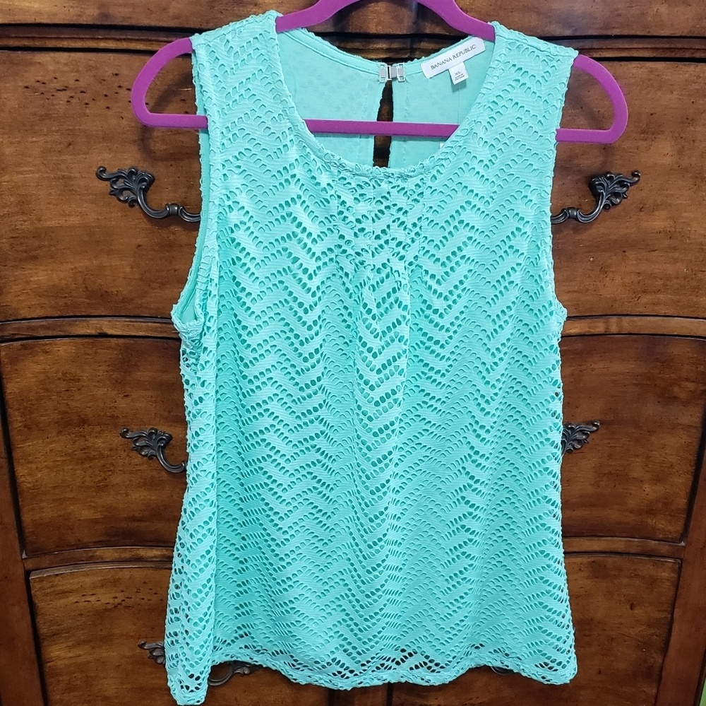 Banana Republic sleeveless blouse